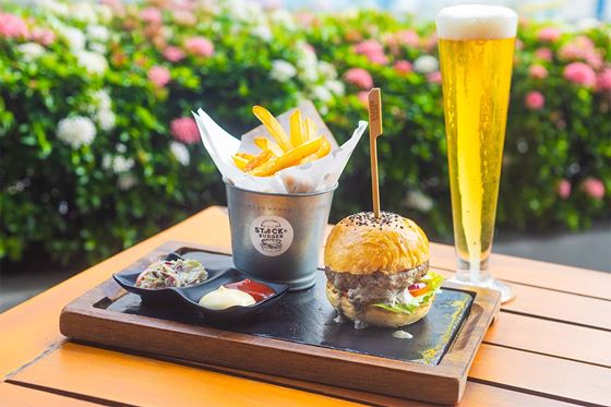 60th anniversary - Truffle Burger Set  - 오조 차웽 사무이